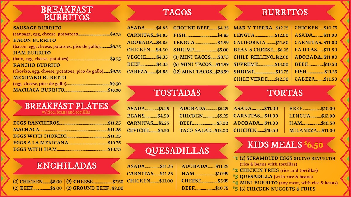 Lucys Taco Shop Bend Menu - Image 3
